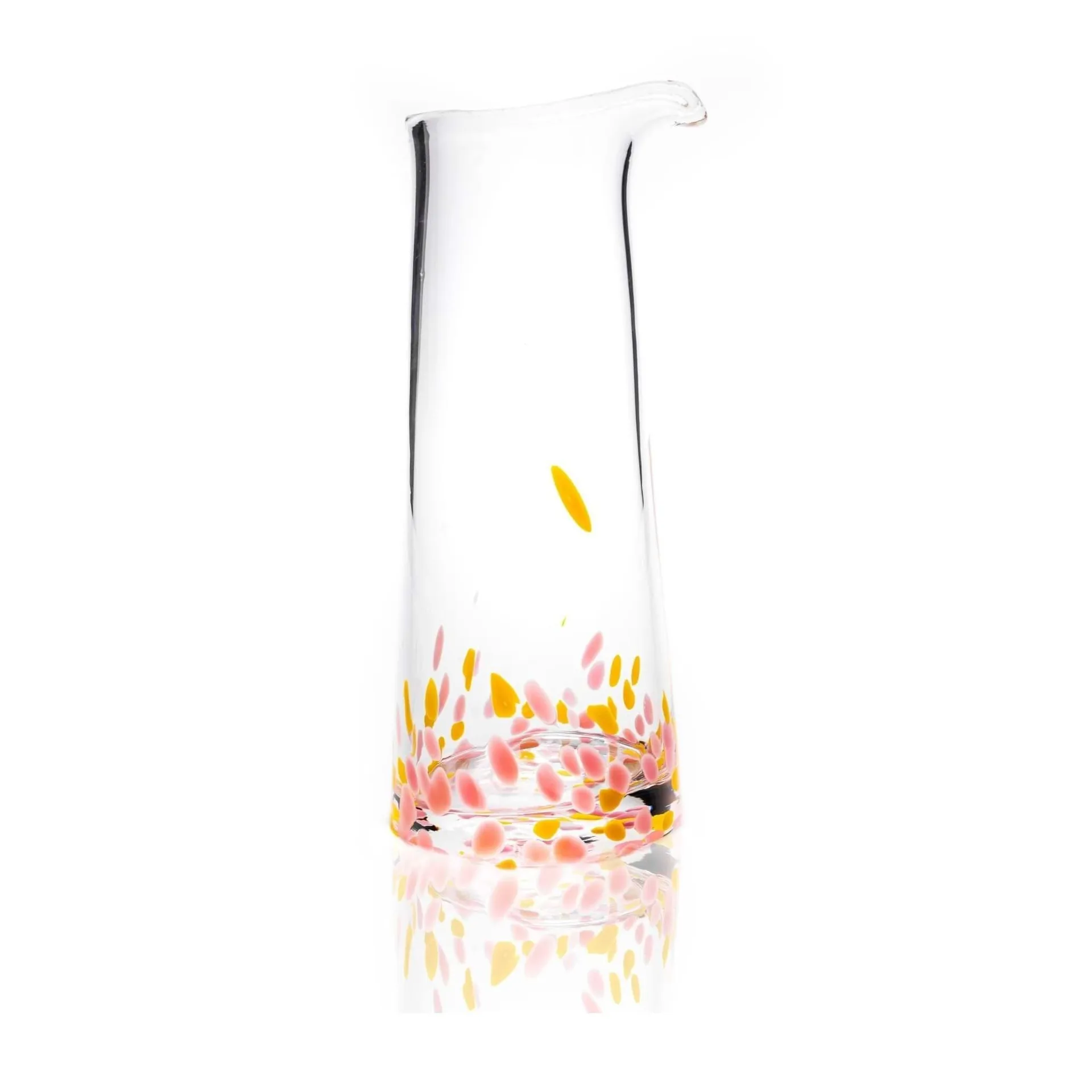 Confetti Karaffe, Rosa - gelb Anna Von Lipa