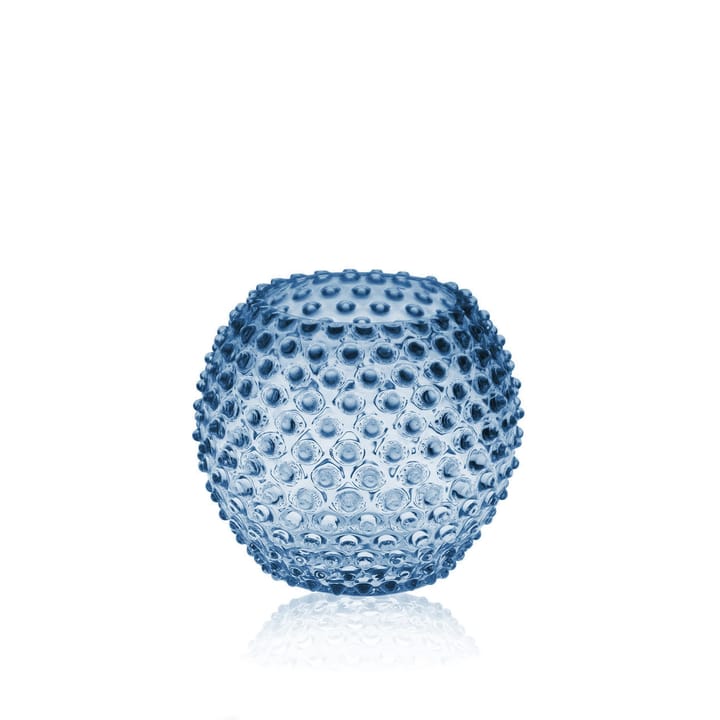 Hobnail Globe Vase 18 cm, Blue smoke Anna Von Lipa