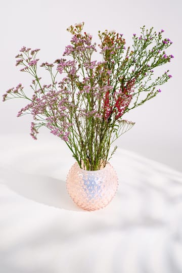 Hobnail Globe Vase 18 cm - Soft Rosa - Anna Von Lipa