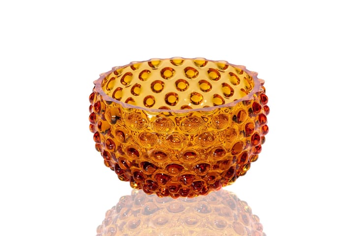 Hobnail Tapas Schale 11,5 cm - Amber - Anna Von Lipa