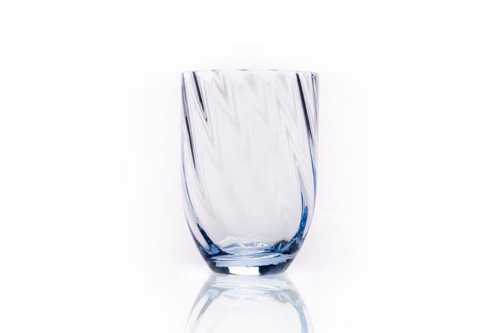 Swirl Trinkglas 25 cl, Light blue Anna Von Lipa