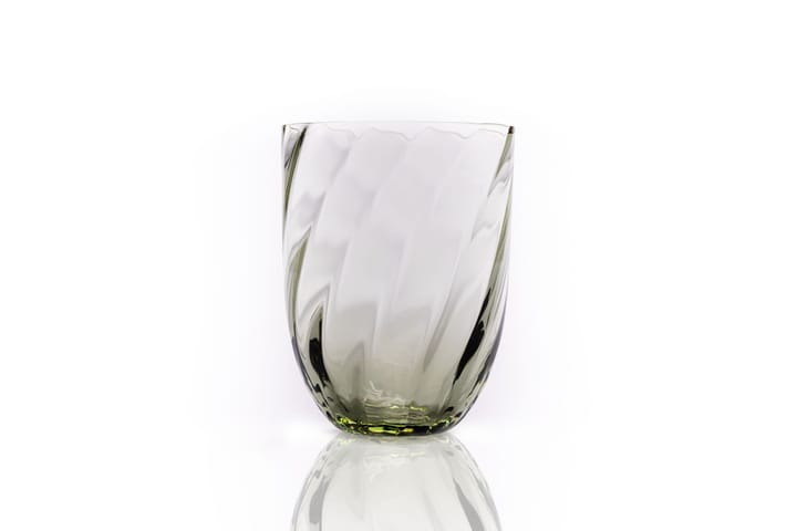 Swirl Trinkglas 25 cl - Olivegreen - Anna Von Lipa