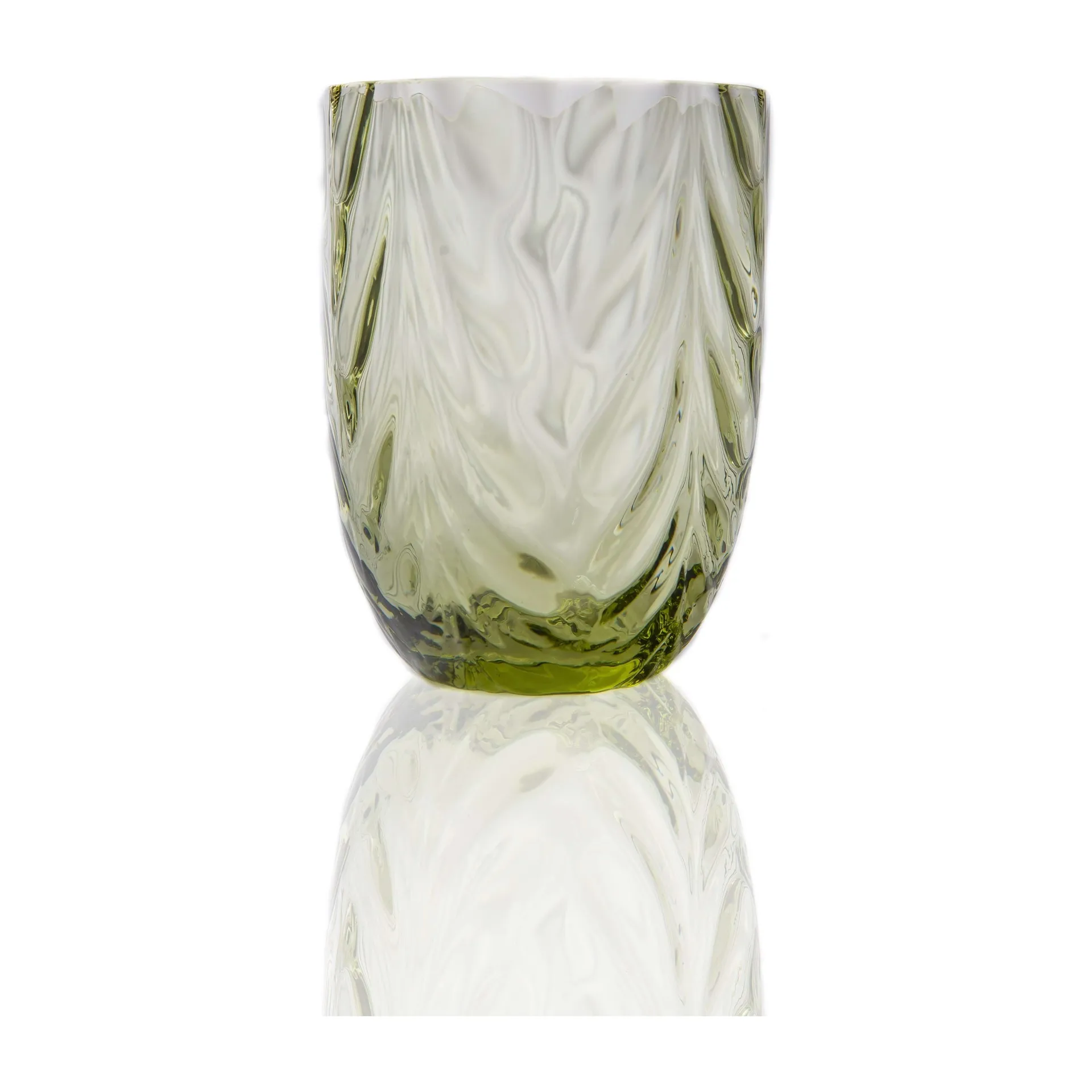 Wave Trinkglas 25 cl, Olivegreen Anna Von Lipa