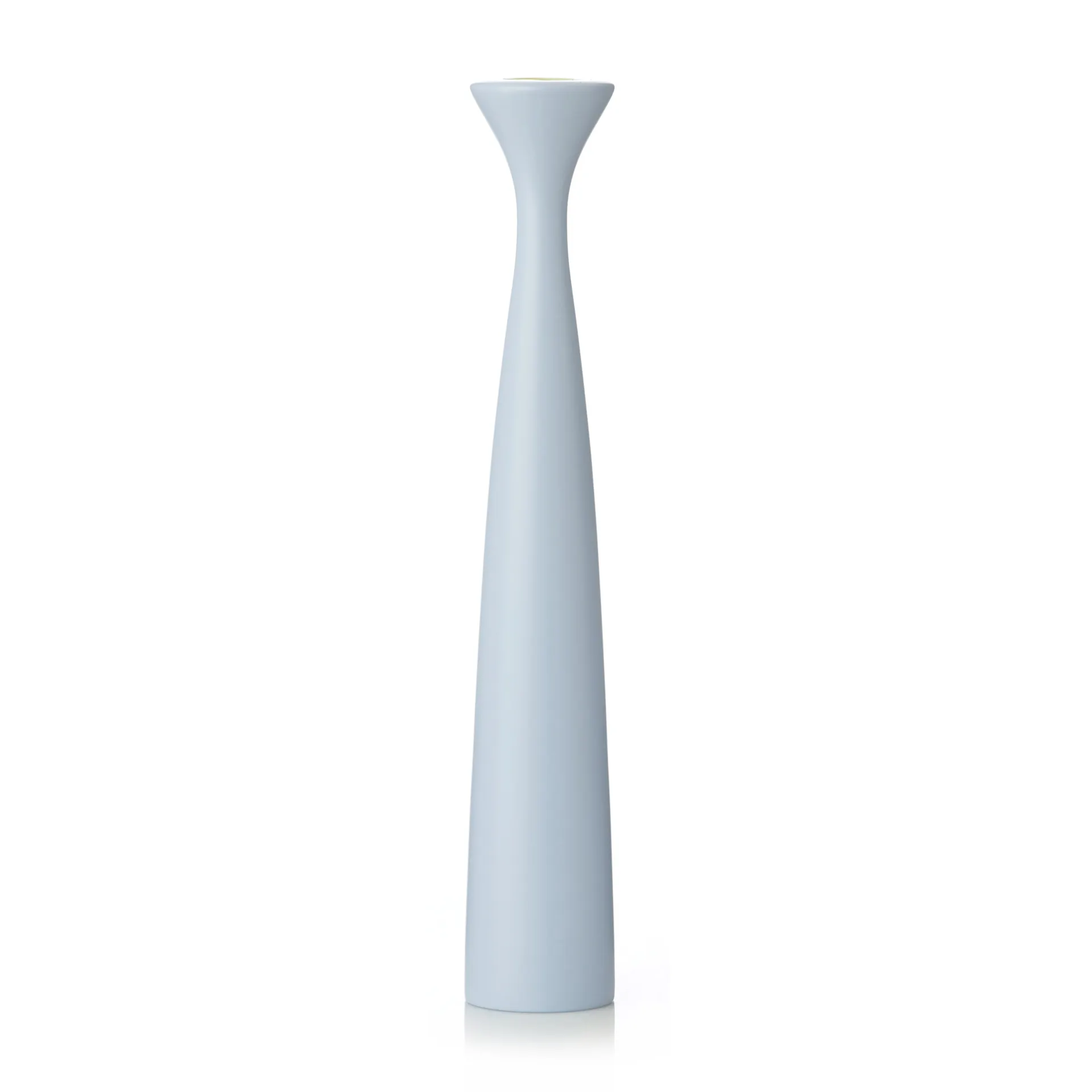 Blossom Rose Kerzenständer 29 cm, Sky Blue Applicata