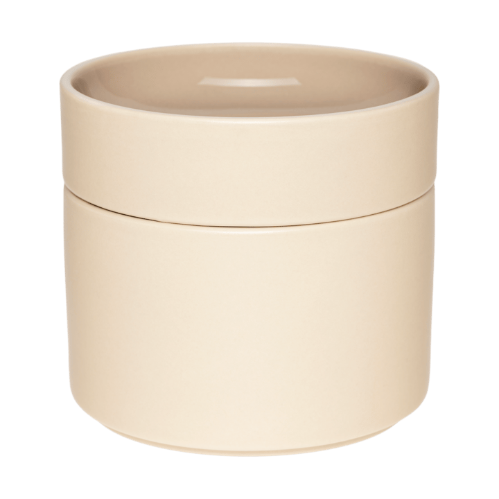 Kirnu dekoratives Gefäß Ø11x10 cm - Beige - Arabia