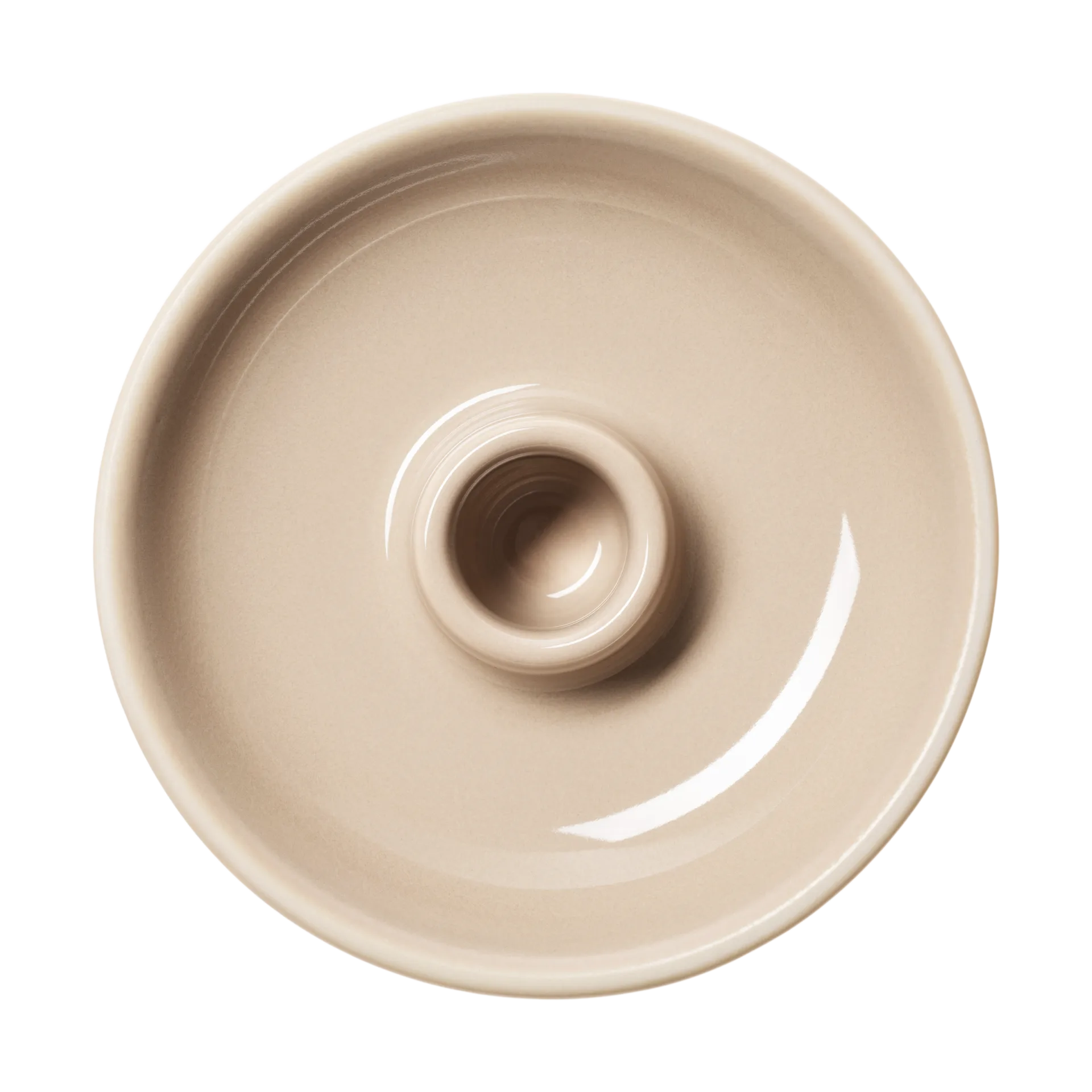 Kirnu Kerzenhalter Ø11x3,5 cm, Beige Arabia