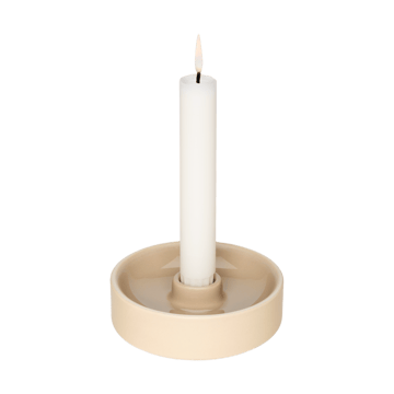 Kirnu Kerzenhalter Ø11x3,5 cm - Beige - Arabia