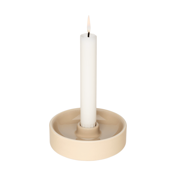 Kirnu Kerzenhalter Ø11x3,5 cm, Beige Arabia