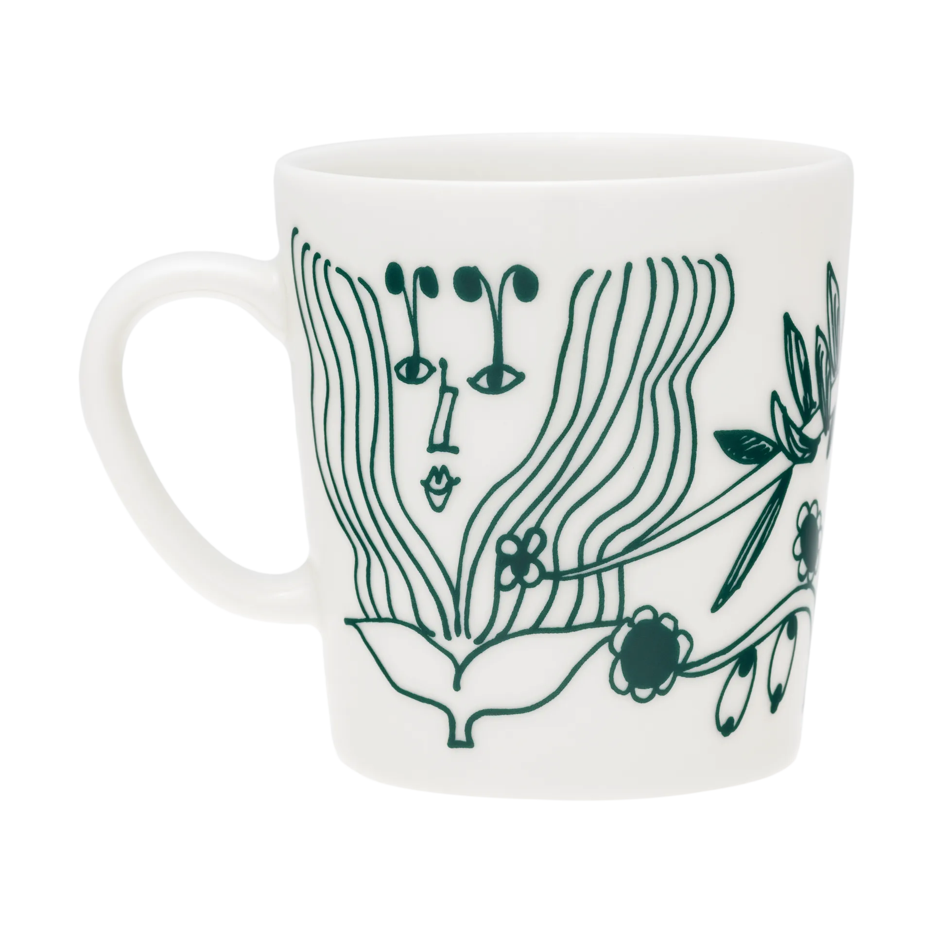 Puutarhurit Tasse 30 cl, Dunkelgrün Arabia