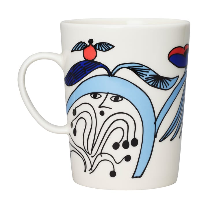 Puutarhurit Tasse 50 cl, Blau-weiß-rot Arabia