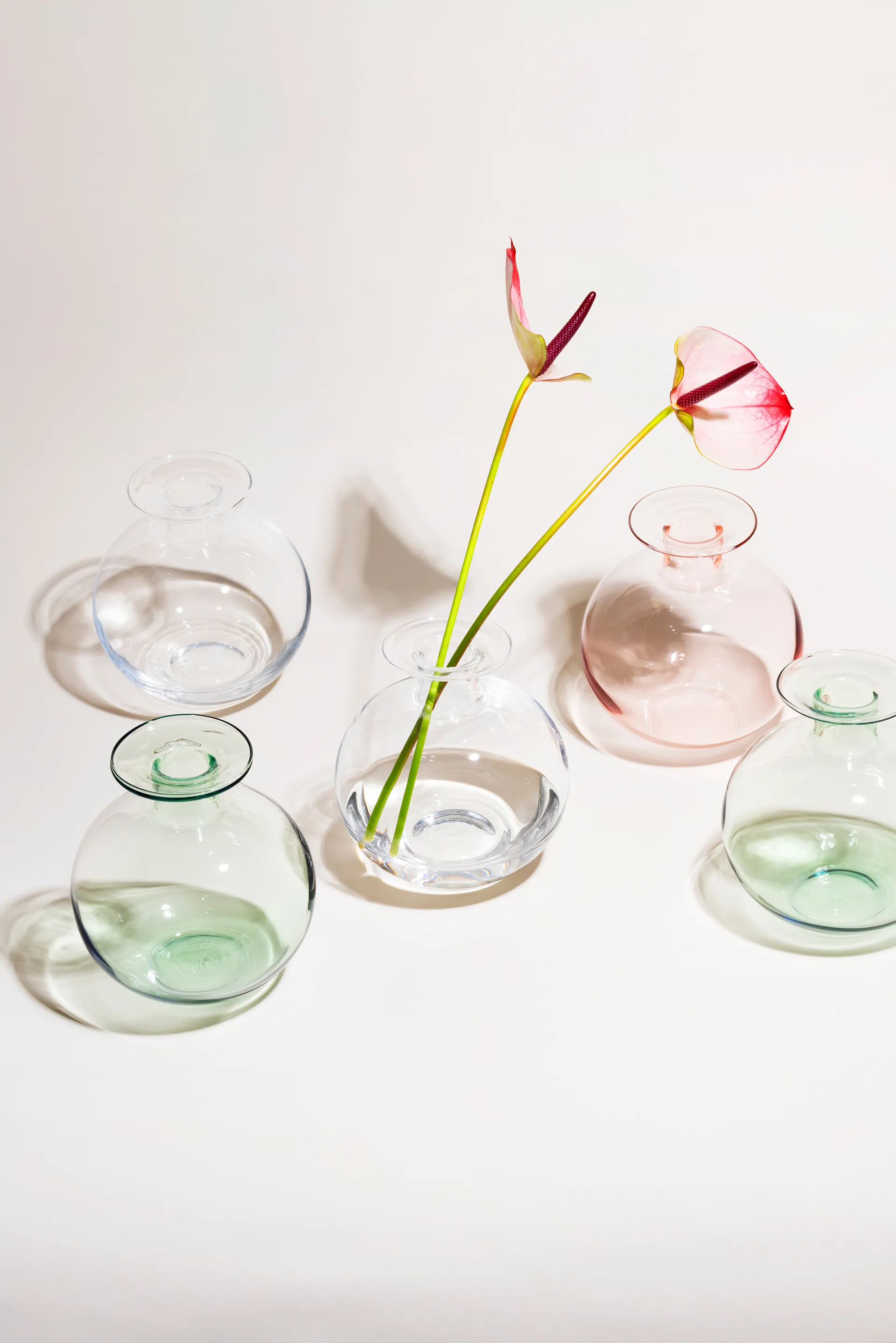 Vuokko Vase 18 cm, Lachsrosa Arabia