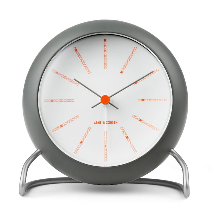 AJ Bankers Tischuhr Ø11cm, Dunkelgrün Arne Jacobsen Clocks