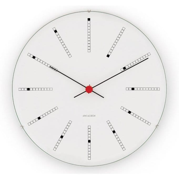 Arne Jacobsen Bankers Wanduhr - Ø 290mm - Arne Jacobsen Clocks