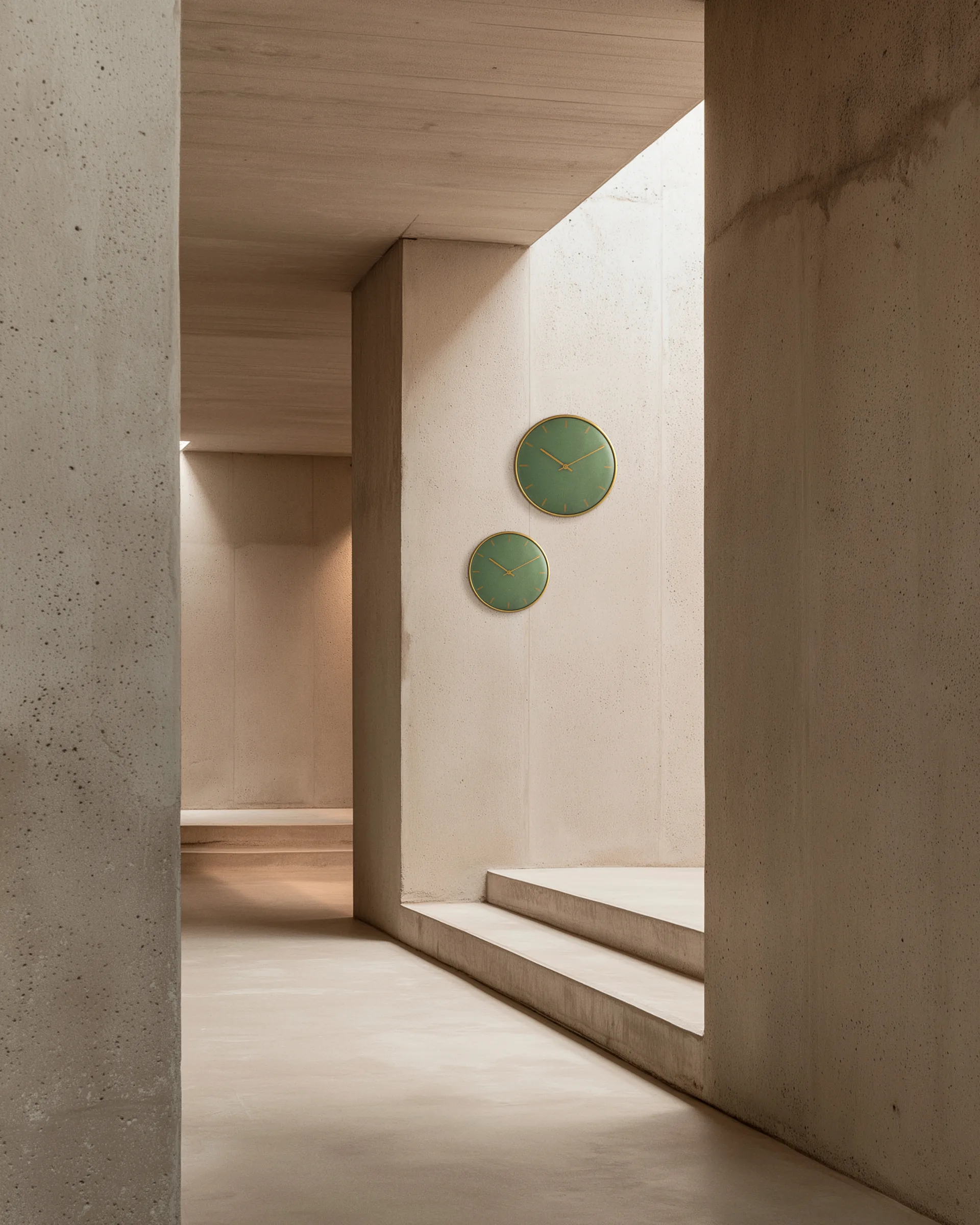 Arne Jacobsen City Hall Wanduhr, Grün, Ø21 cm Arne Jacobsen Clocks