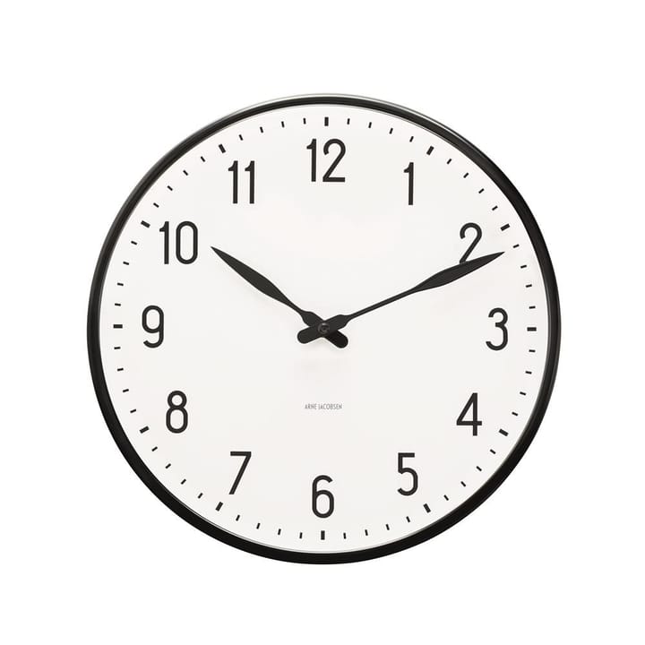 Arne Jacobsen Station Wanduhr, Ø 290mm Arne Jacobsen Clocks