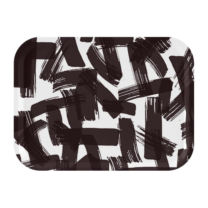 Kryss Tablett 20 x 27cm, Black-white Åry Home