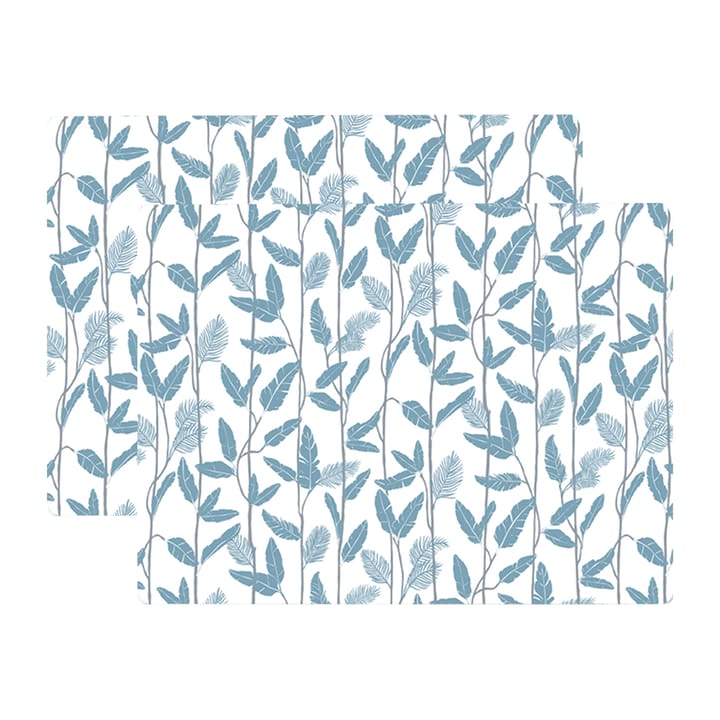 Mougli Blue Platzdecke 30 x 40cm 2er Pack, Blue-white Åry Home