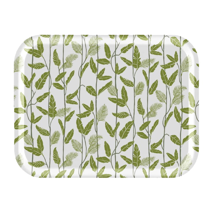 Mougli Green Tablett 28 x 36cm - Green-white - Åry Home