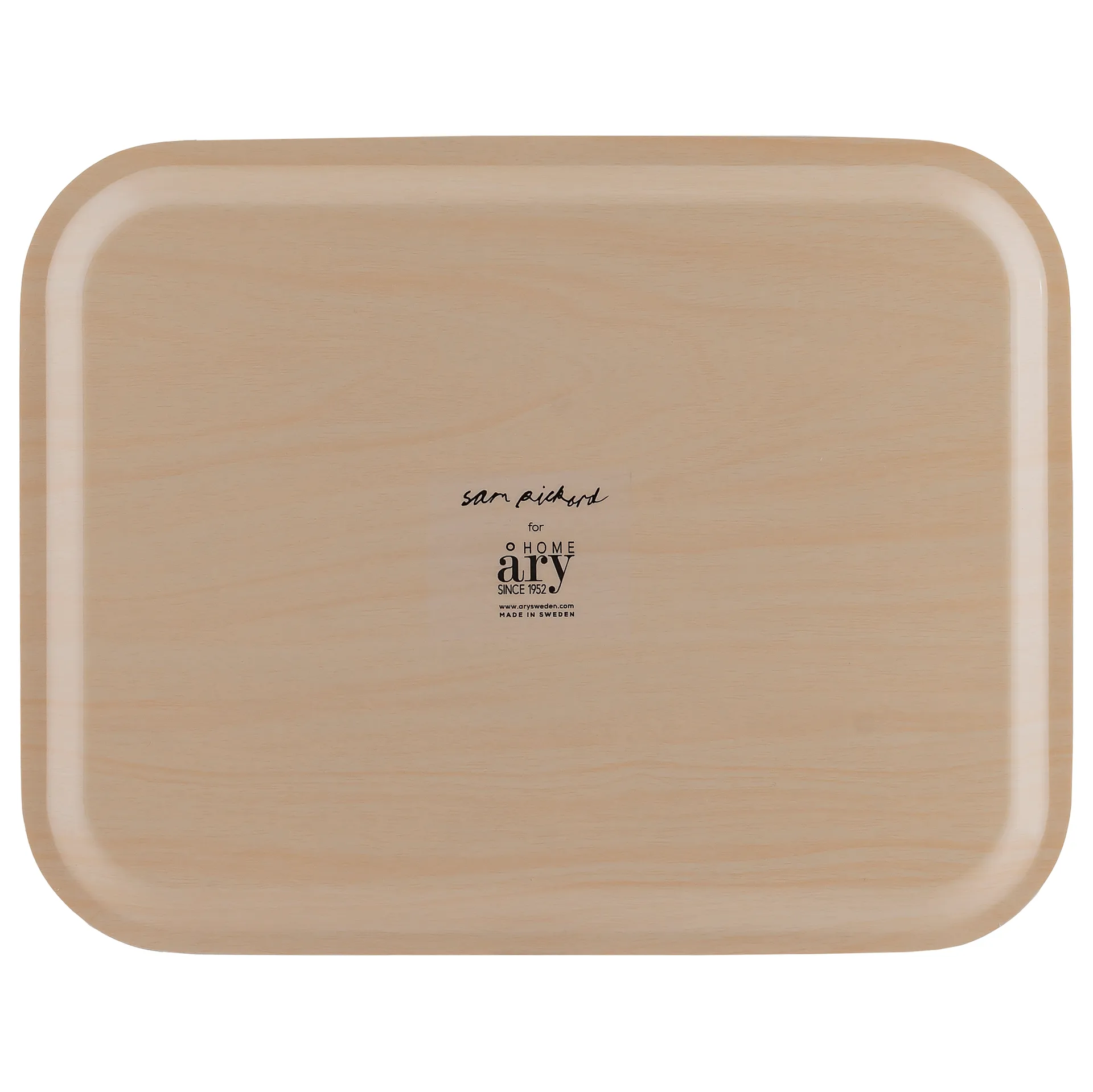 Pine Cone Tablett 28 x 36cm, Cotton white Åry Home