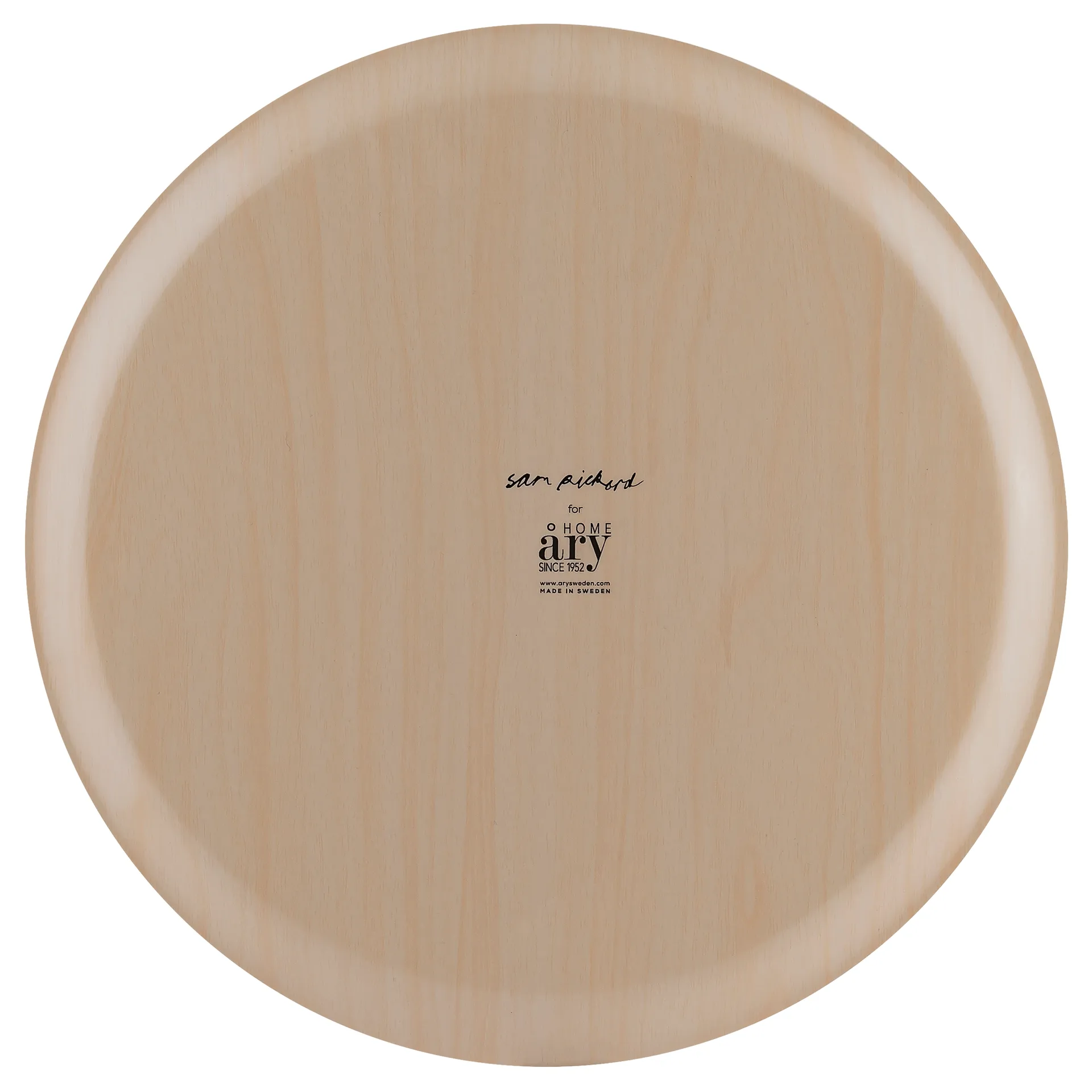 Pine Cone Tablett Ø 38cm, Cotton white Åry Home