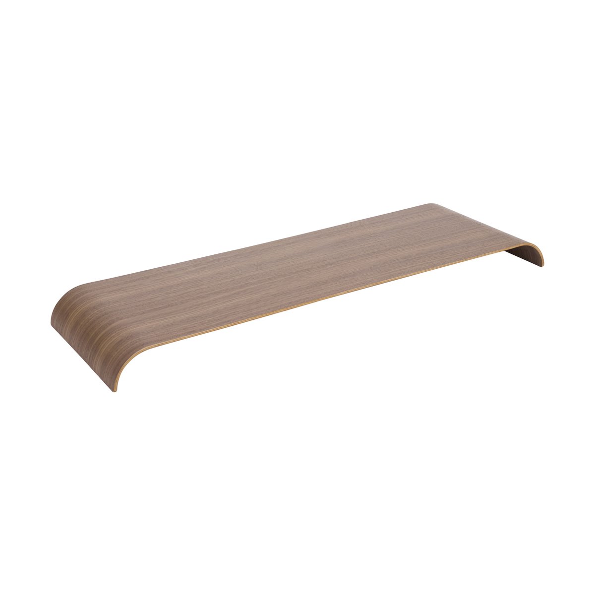 AYTM Curva Tablett/Oberseite für Curva Regal 80,4 cm Walnuss