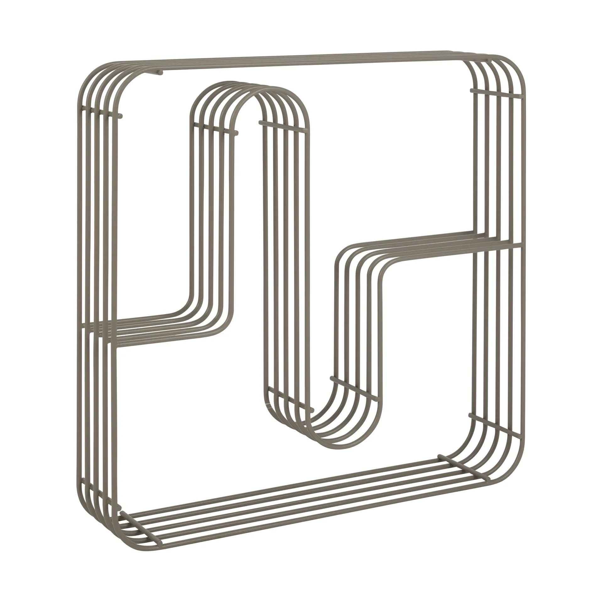 Curva Wandregal rechteckig, Taupe AYTM