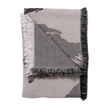 Floreo Wolldecke 130 x 170cm - Weiß-grau - AYTM