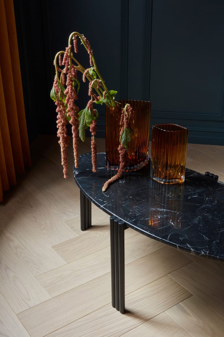 Folium Vase 20cm, Amber AYTM