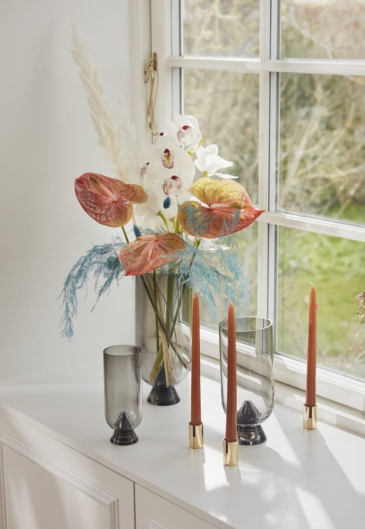 Glacies Vase 24cm, Schwarz AYTM