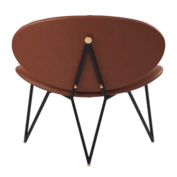 Semper Loungesessel - Black-Cognac - AYTM