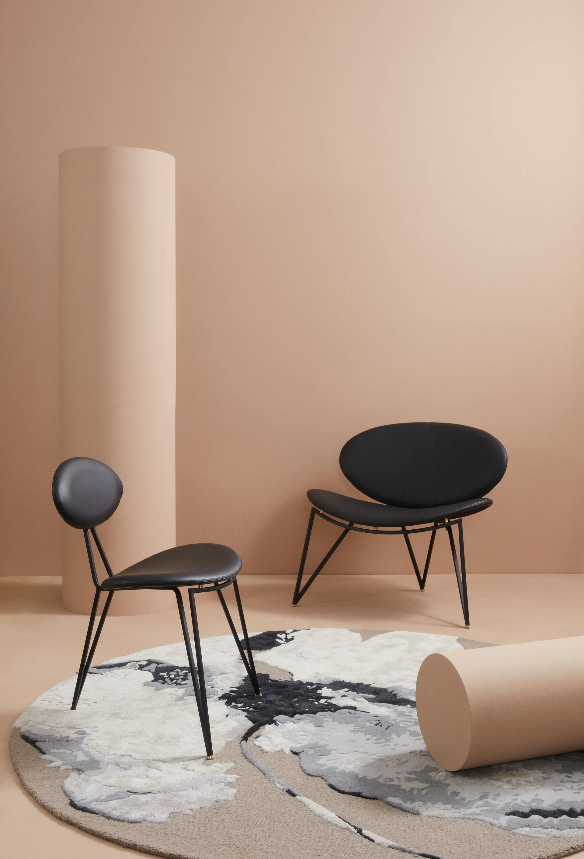 Semper Stuhl, Black-Black AYTM