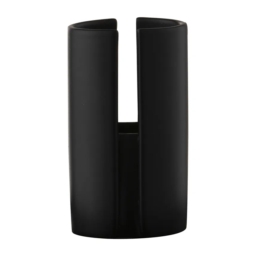 Sol Kerzenhalter 5cm, Schwarz AYTM