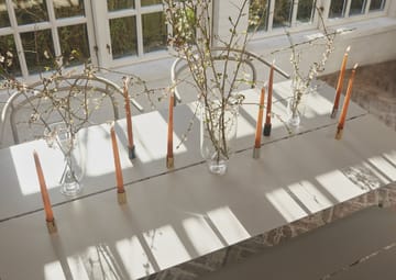 Sol Kerzenhalter 5cm - Silver - AYTM