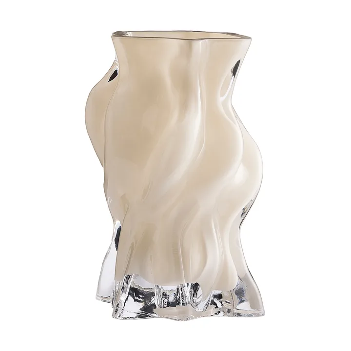 Vena Vase - M, Dark cream - AYTM