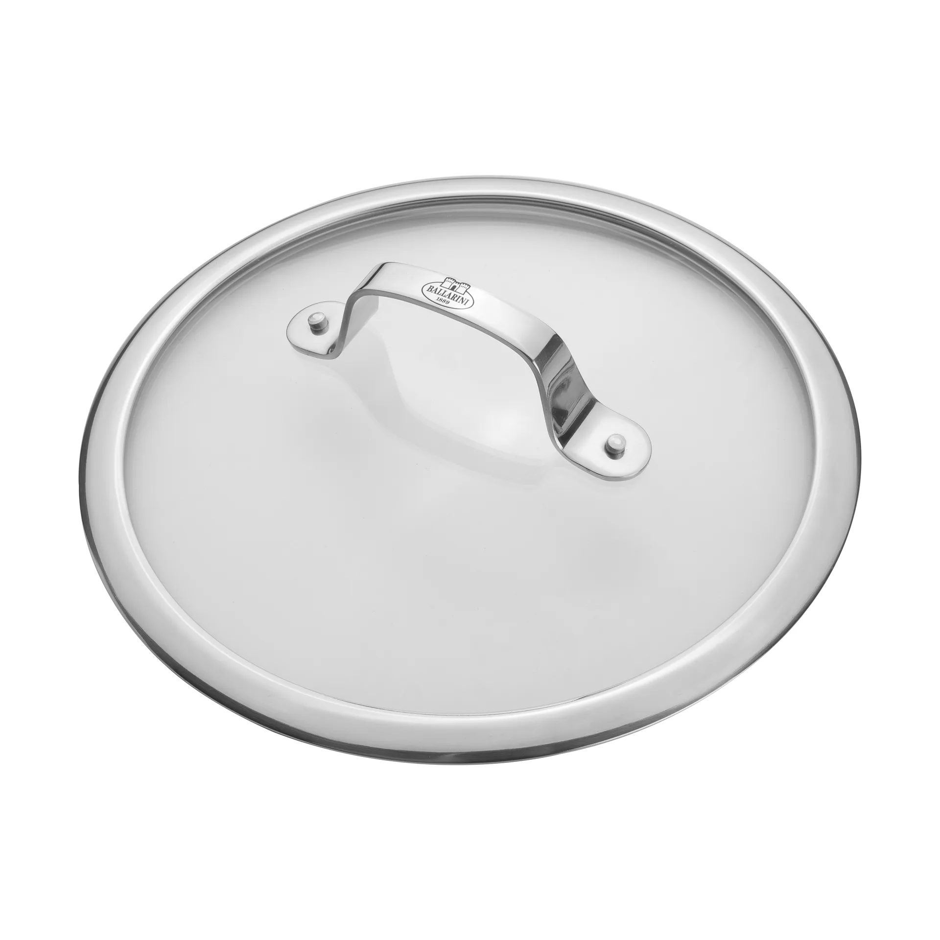 Ballarini Glasdeckel mit Edelstahlgriff, 24 cm Ballarini