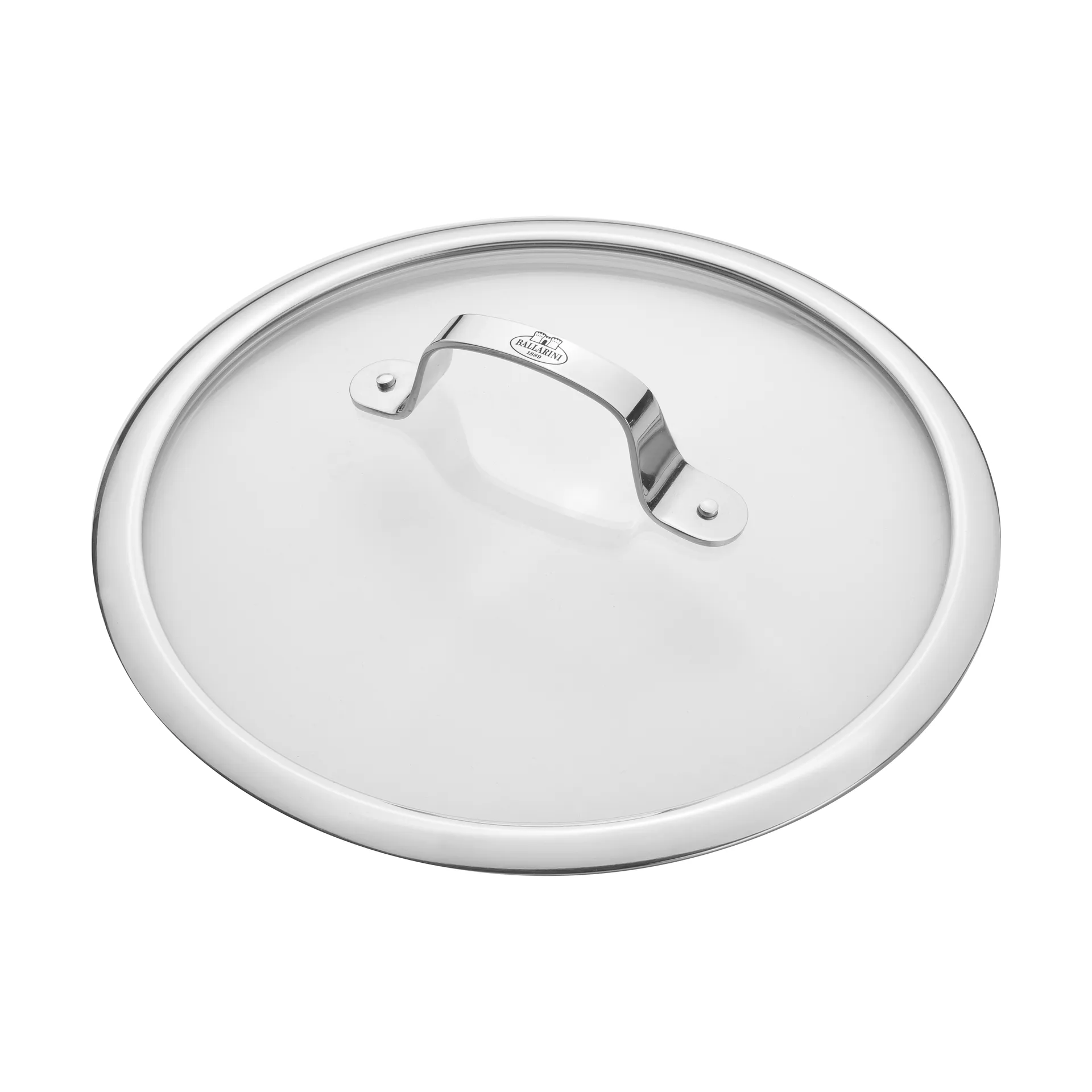 Ballarini Glasdeckel mit Edelstahlgriff, 28 cm Ballarini