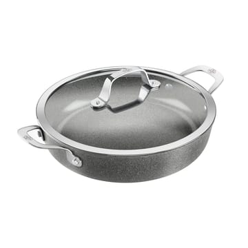 Salina Ceramic Granit Servierpfanne mit Glasdeckel - 28 cm - Ballarini