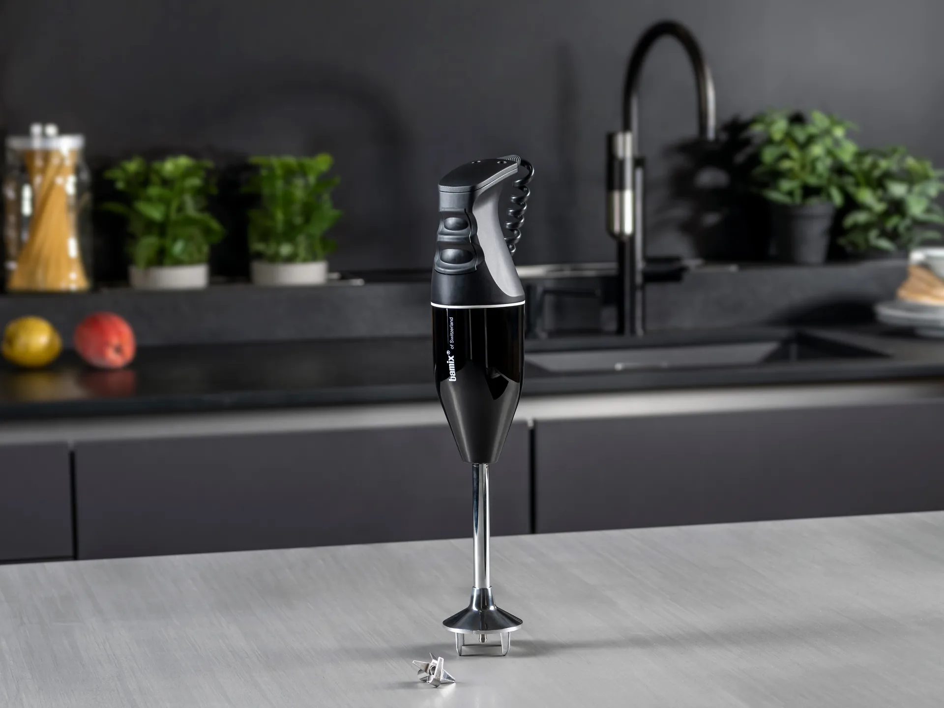 Bamix Classic Stabmixer, Schwarz Bamix