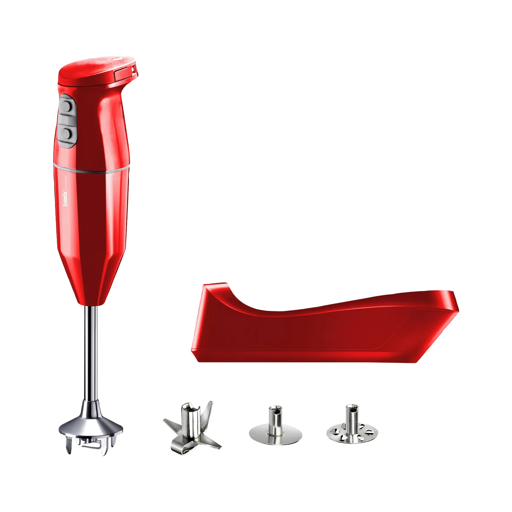 Bamix Cordless Stabmixer, Rot Bamix