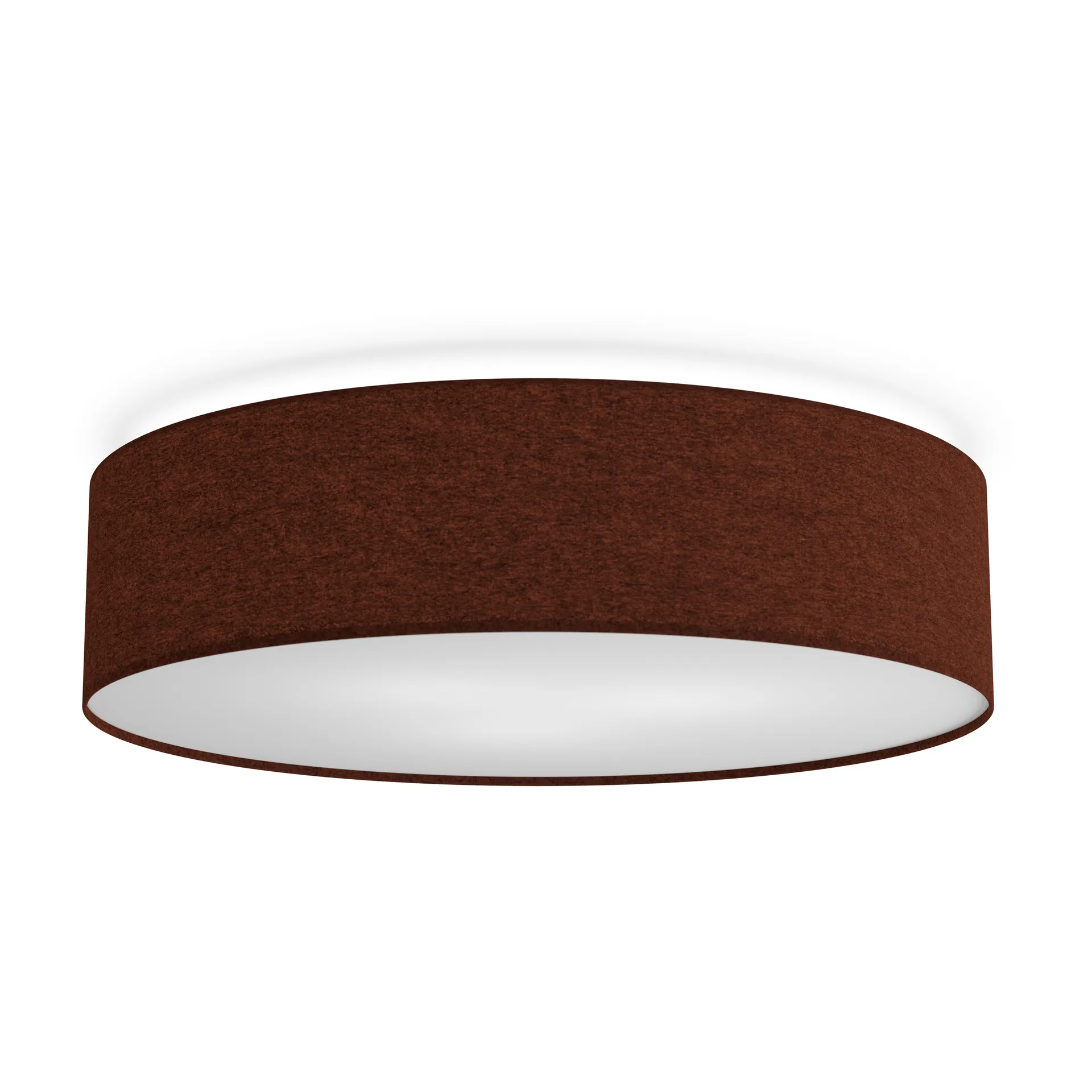 Soft Deckenleuchte Ø60cm, Rostrote Wolle Belid