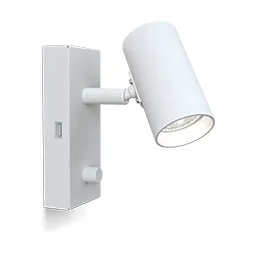 Tyson linke Wandleuchte 16,2 cm, Weiß Belid