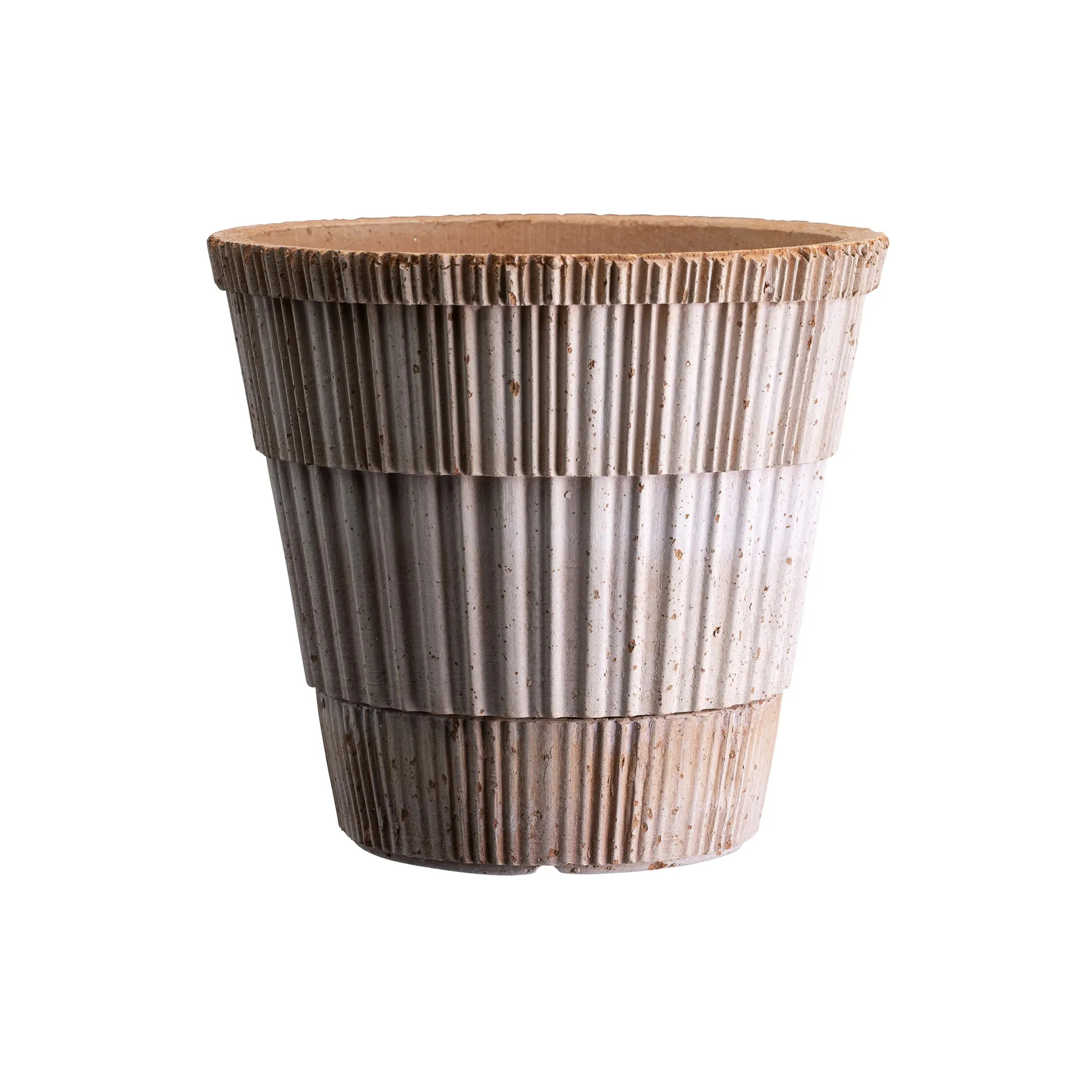 Atlas raw Topf mit Untersetzer, Rosa, Ø14 cm Bergs Potter