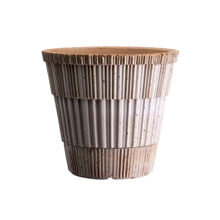 Atlas raw Topf mit Untersetzer - Rosa, Ø21 cm - Bergs Potter