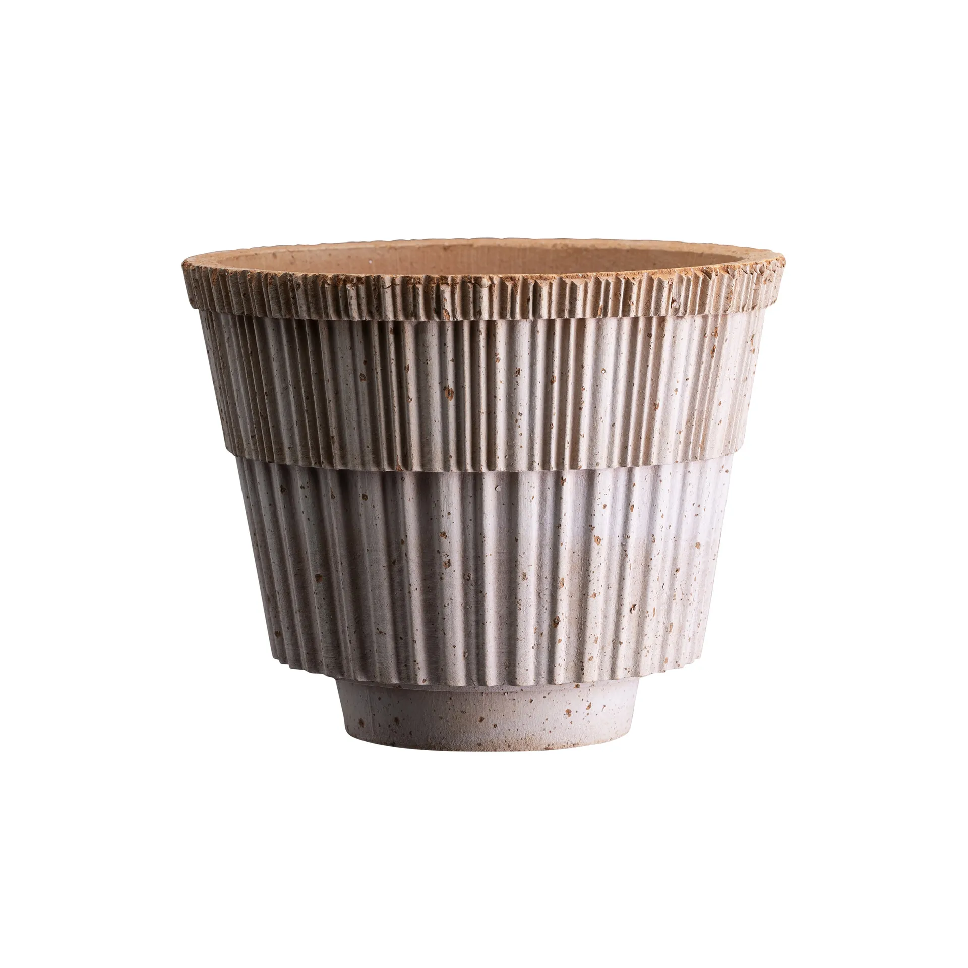 Atlas raw Topf mit Untersetzer, Rosa, Ø25 cm Bergs Potter