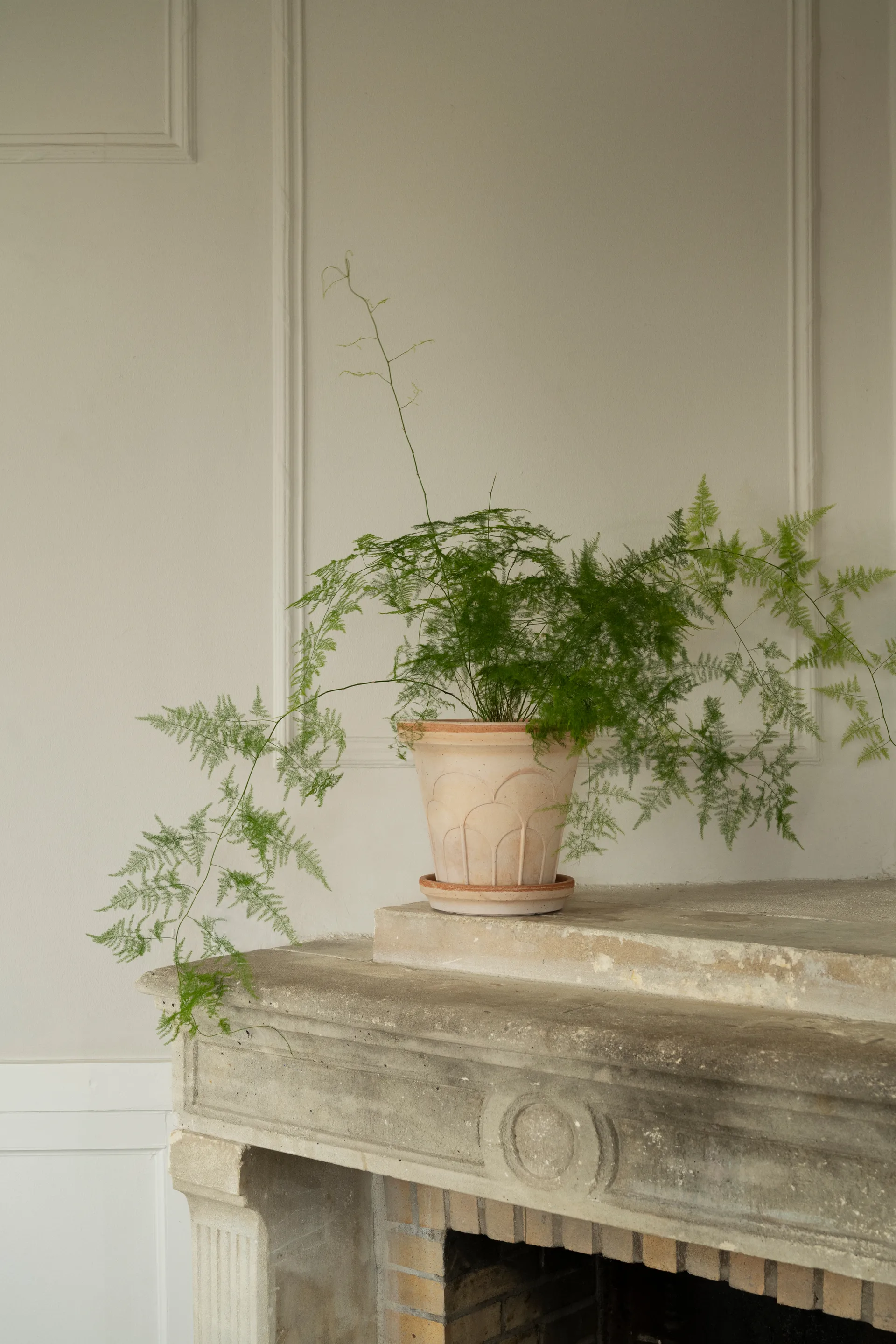 Fleur Übertopf mit Untersetzer 2-teilig, Rosa, Ø25 cm Bergs Potter