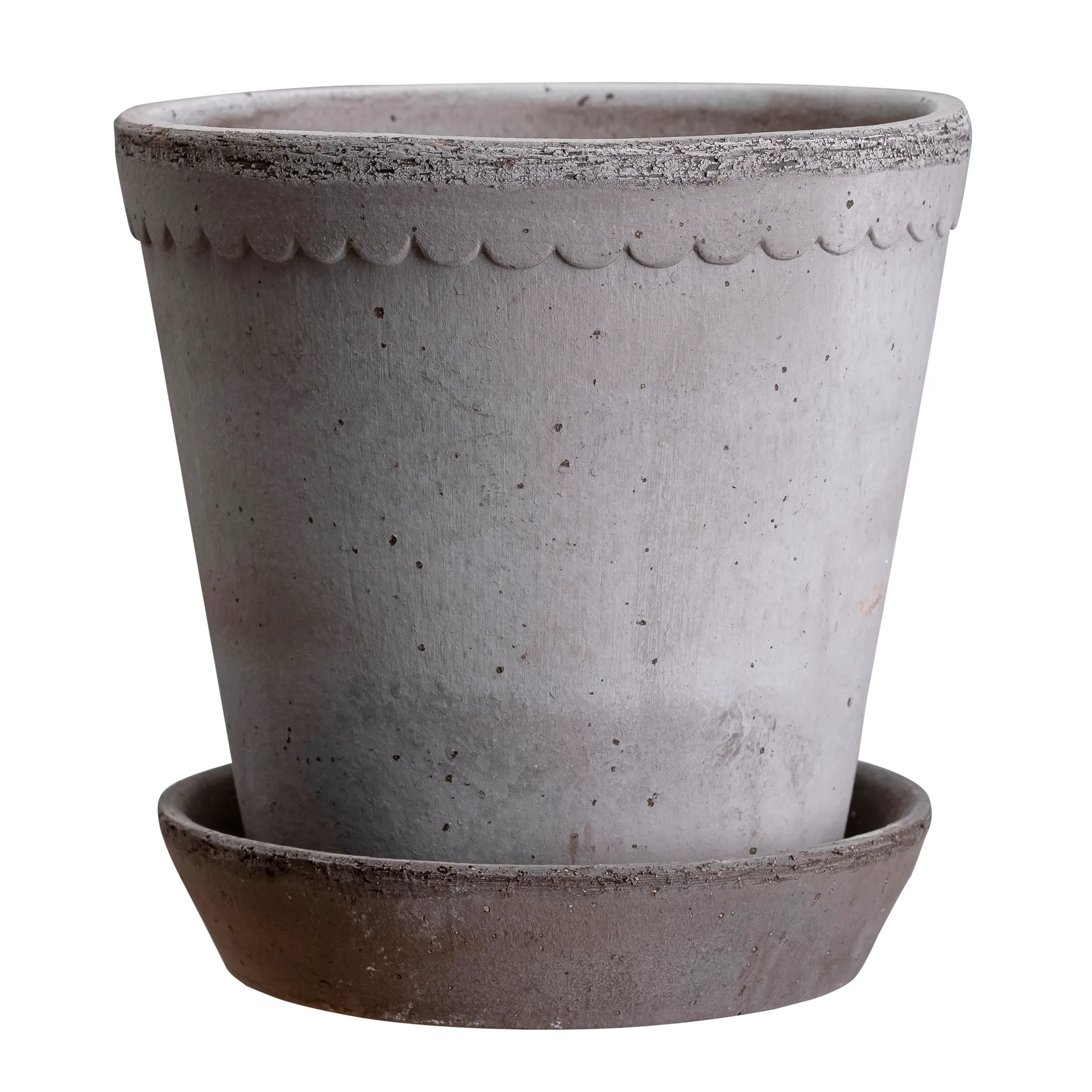 Helena Blumentopf Ø16cm, Grau Bergs Potter