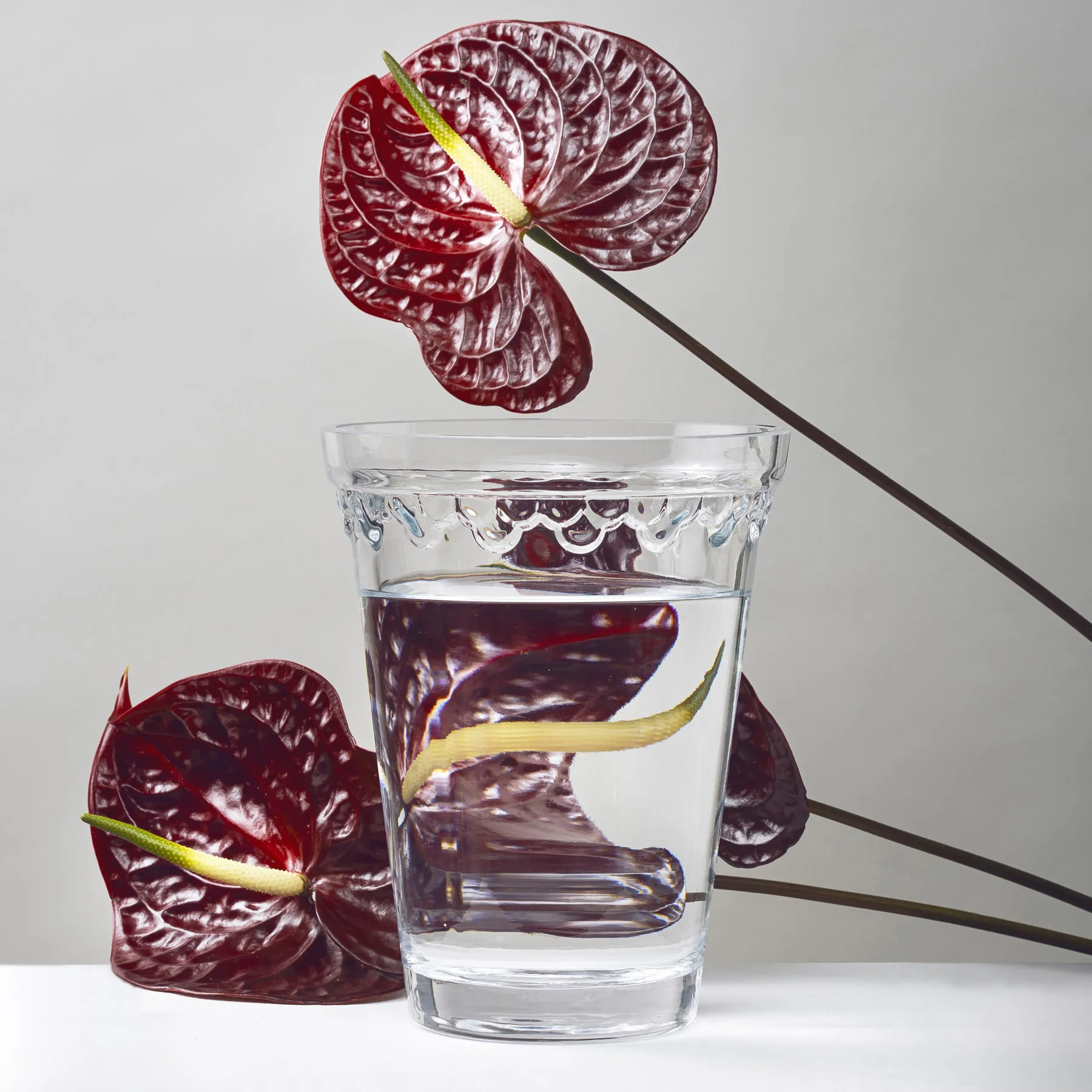 Københavner Vase, Klar, 21cm Bergs Potter