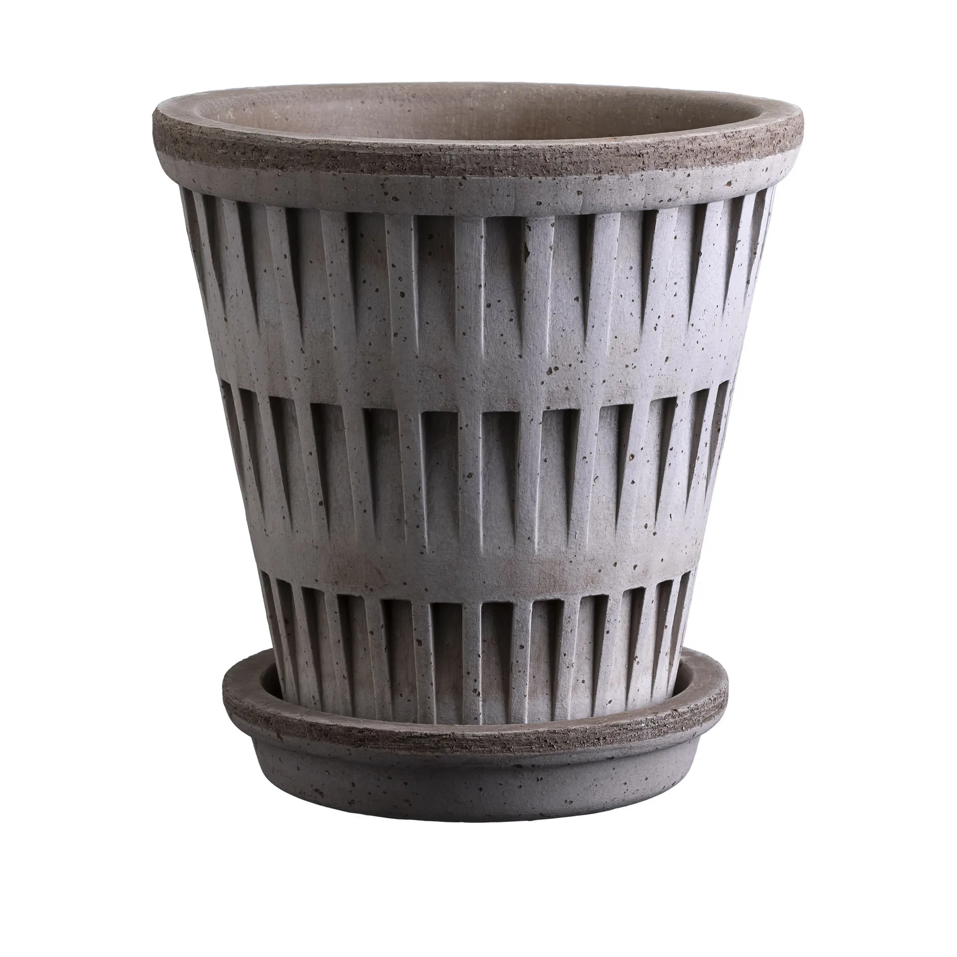 Pantheon raw Blumentopf, Grey, Ø12 cm Bergs Potter