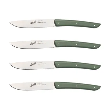 Color Fleischmesser 4er-Pack 11 cm - Olive Green - Berkel