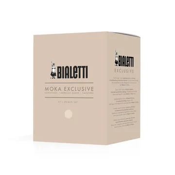 Bialetti exklusive Mokkakanne - Creme, 6 Tassen - Bialetti